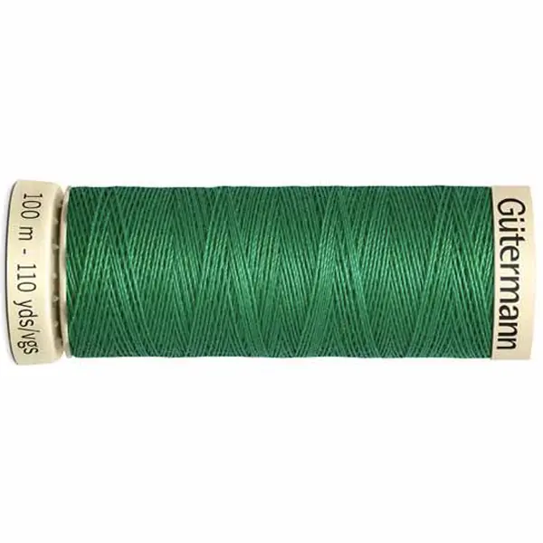 Bobina de 100 m de hilo coselotodo verde (ref 239) de Gütermann