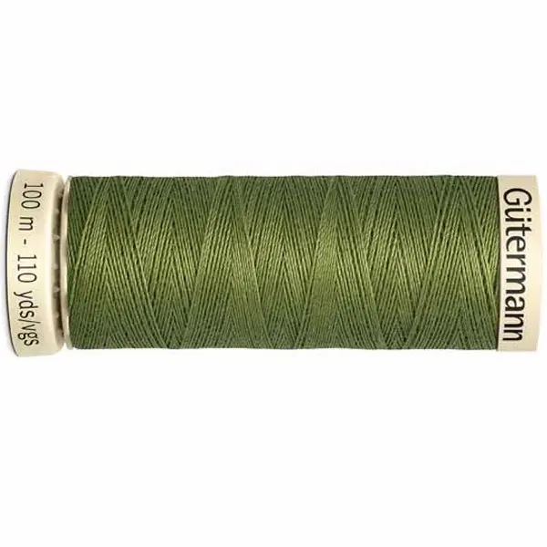 Bobina de 100 m de hilo coselotodo verde (ref 283) de Gütermann