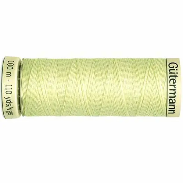 Bobina de 100 m de hilo coselotodo verde (ref 292) de Gütermann