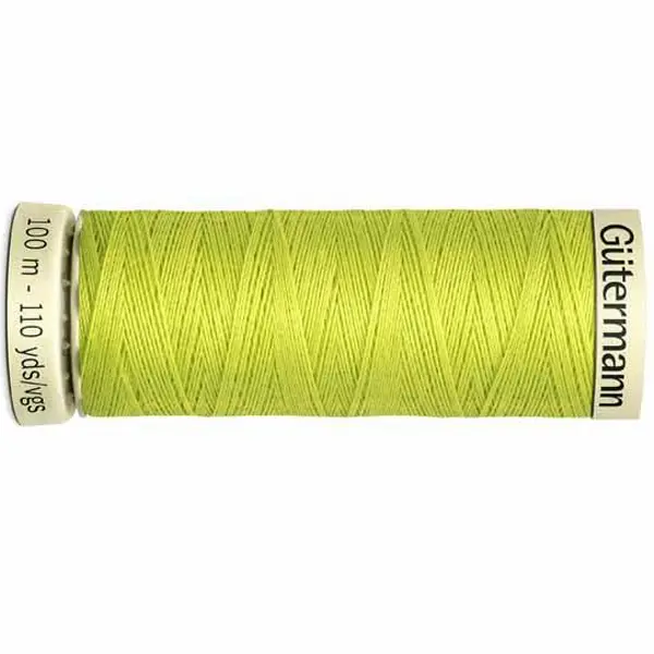 Bobina de 100 m de hilo coselotodo verde (ref 334) de Gütermann
