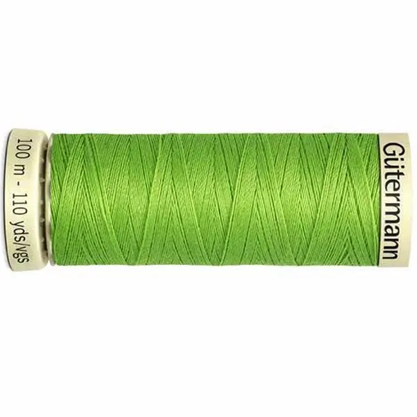 Bobina de 100 m de hilo coselotodo verde (ref 336) de Gütermann