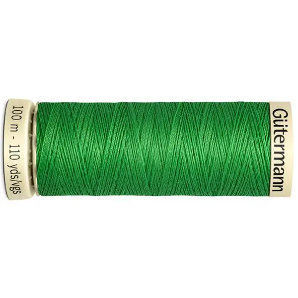 Bobina de 100 m de hilo coselotodo verde (ref 833) de Gütermann