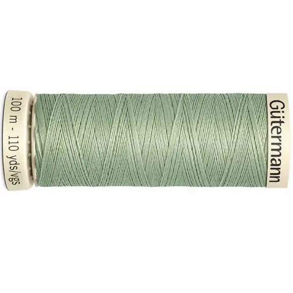 Bobina de 100 m de hilo coselotodo verde (ref 914) de Gütermann