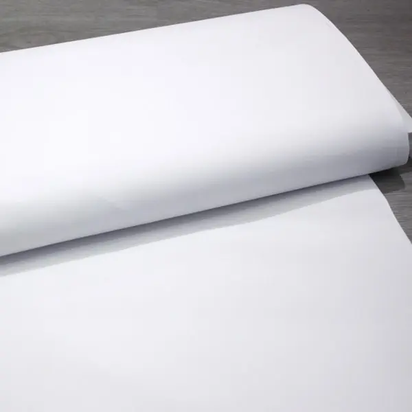 Tela hidrófuga antibacteriana 83 g/m2 color blanco. Hasta 85 lavados!