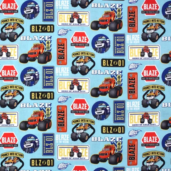 Estampado de Blaze and the  Monster Machines