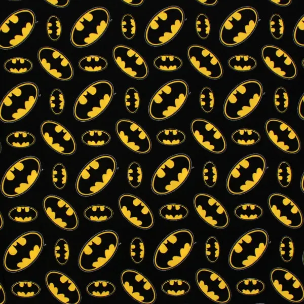 La llamada o logo de Batman, la tela que ya puedes comprar online!