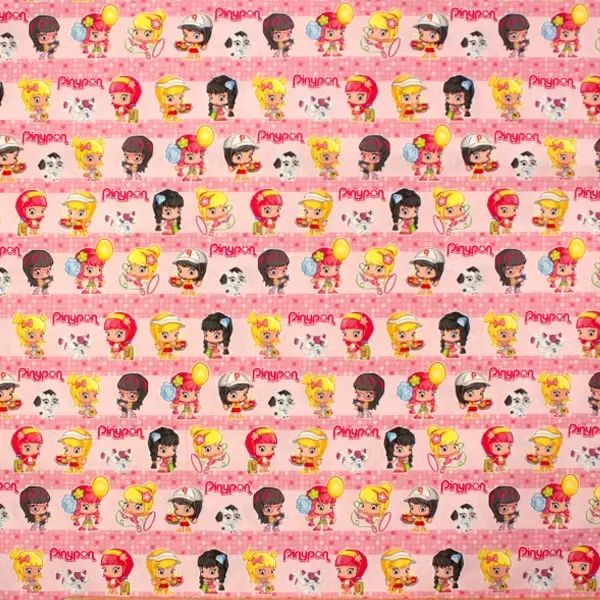 Las Pinypon que todas hemos tenido, ahora en tu tela!!!