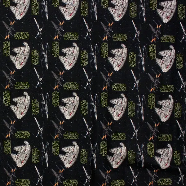 Tela con las naves de la película Star Wars