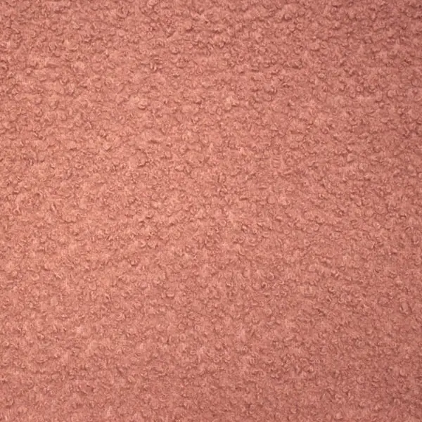 Tela Bouclé en color Rosa Empolvado