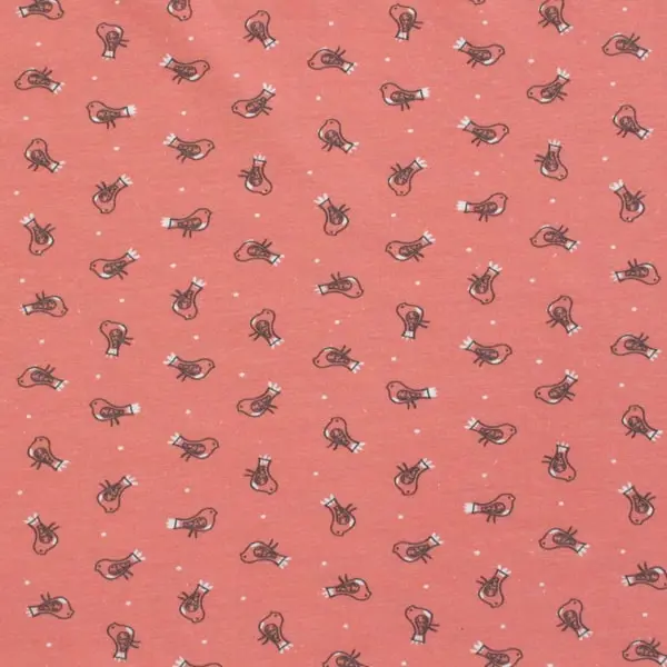 Flores y Detalles en Dorado, Color Rojo