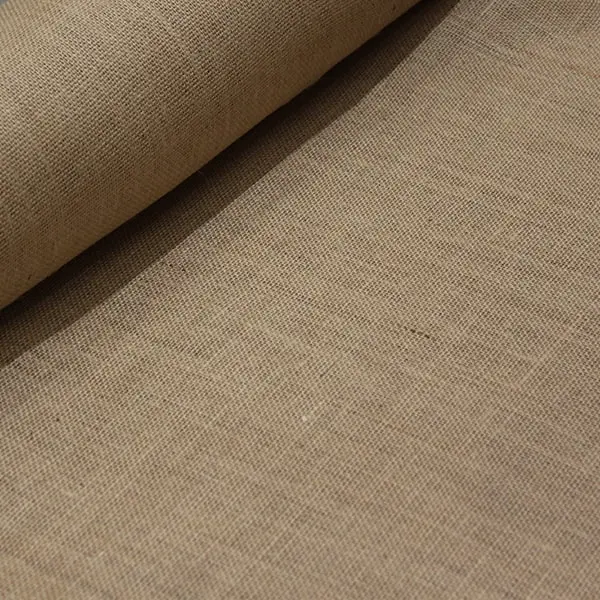 Tela de saco (arpillera natural) de yute por metros. Buena, bonita y barata!!!