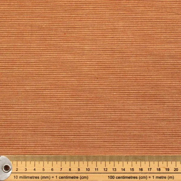 Diamond Naranja, Tela Diamond tramada japonesa con finas rayas en dos tonos de naranja — vista 2