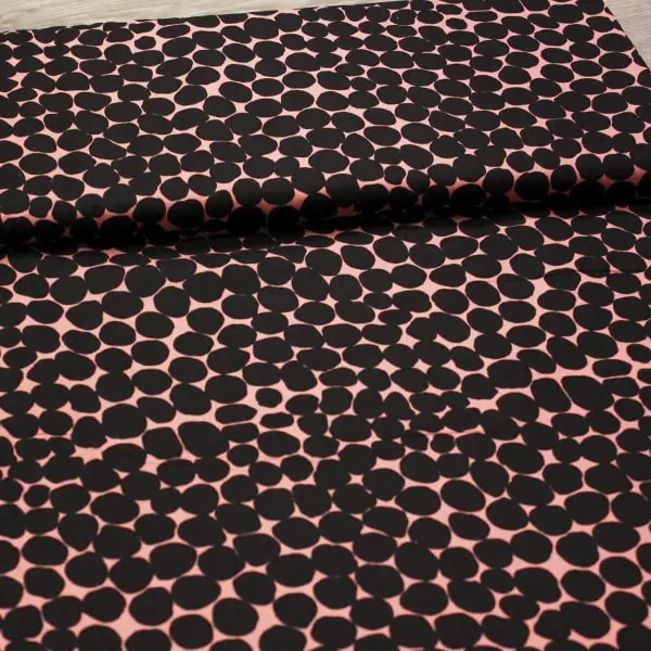 Jumble Salmon, Tela Kaffe Fassett colección Jumble - Ref PWBM053 Salmon  — vista 3