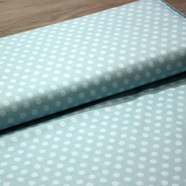 Spot Ducke, Lunares azul claro sobre azul cielo. Col Spot Ref QGP7000-DUCKE — vista 3