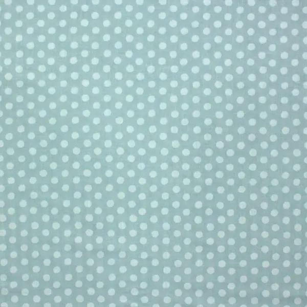 Tela de algodón Kaffe Fassett Spot Ducke con lunares azul claro sobre azul de 110cm - Vista general