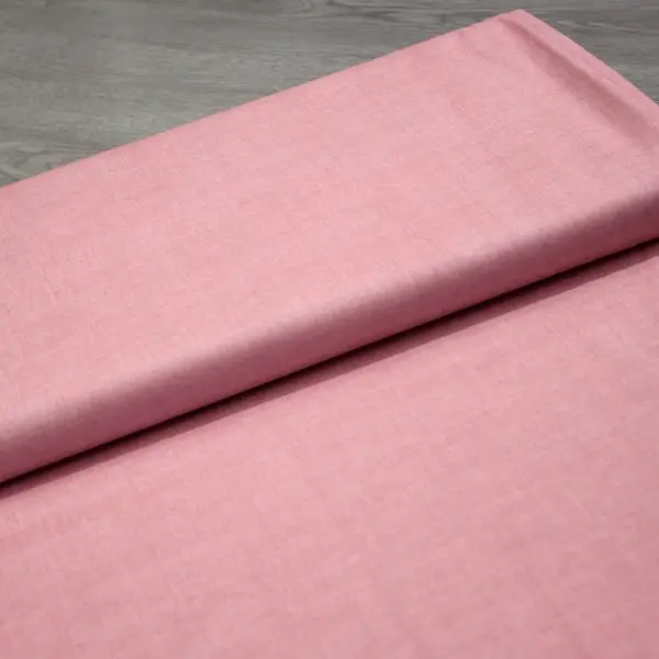 P2 Petal, Tela de algodón colección Linen Texture de Makower color Pétalo de Rosa — vista 3