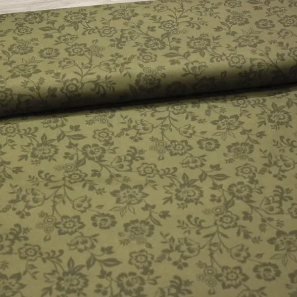 Ginger Green, Tela de Nancy Rink de la colección Ginger Grove-Ref R150438D Green — vista 3