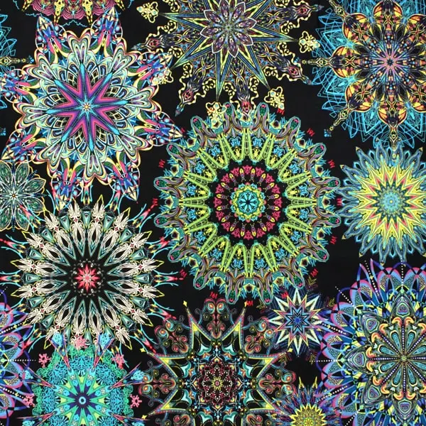 Anthology Blue, Medallones caleidoscópicos de Paula Nadelstern, colección Duets — vista 1