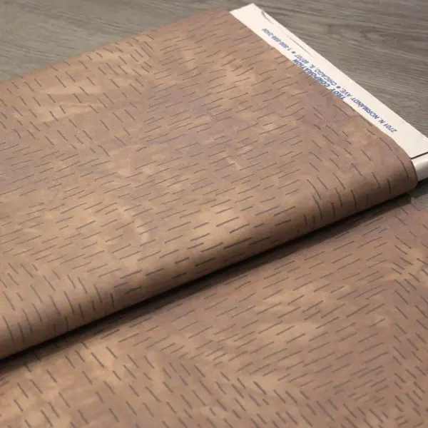 Riverwoods Whisper, Tejido patchwork en tonos marrones — vista 3