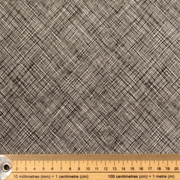 Architextures Blanco-Negro, Tela de la colección Architextures en tonos blanco gris y negro — vista 2