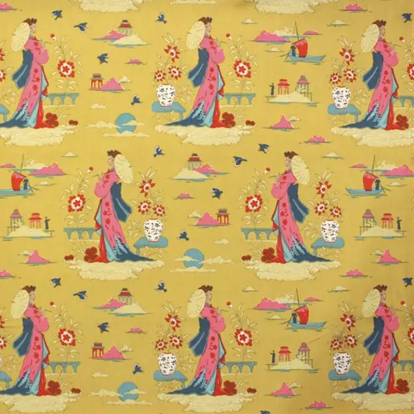 Garden Light, Tela Tilda Garden Vista Light Corn-colección Bloomsville-Ref 100518 — vista 1