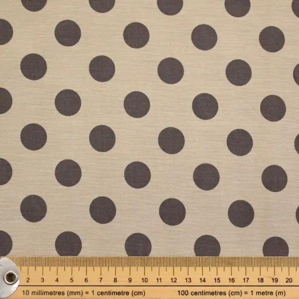 Dots Charcoal, Tela Tilda - colección Chambray Charcoal - Ref 160050 — vista 2