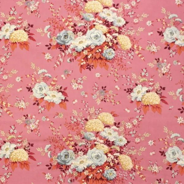 Widgarden Pink, Tela Tilda Widgarden Pink - colección Chic Escape - Ref 100456 — vista 1