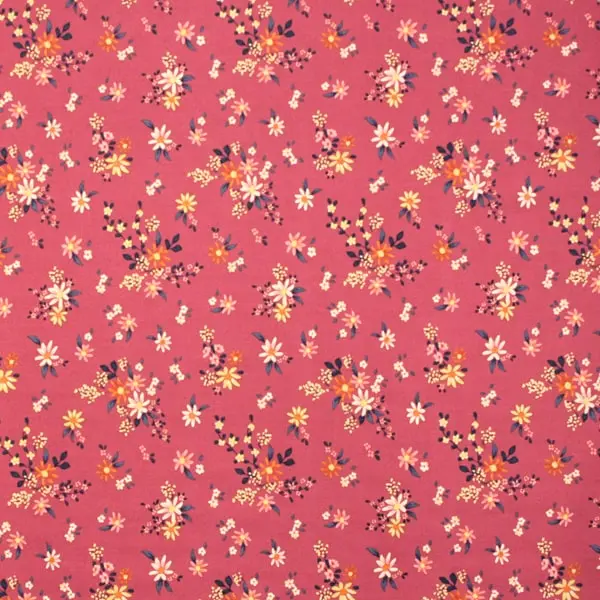 Daisyfield Plum, Tela Tilda - colección Daisyfield, mod Plum - Ref 110057 — vista 1