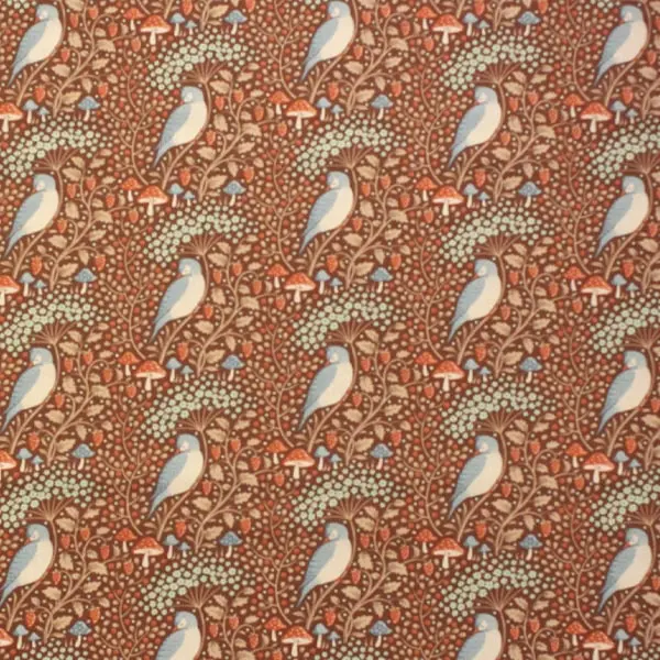 Sleepybird Pecan, Tela Tilda Sleepybird Pecan - colección Hibernation - Ref 100533 — vista 1