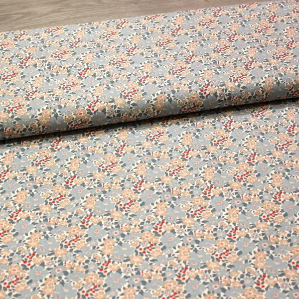 Harper Blue, Tela Tilda Harper Blue - colección Creating Memories - Ref 130128 — vista 3