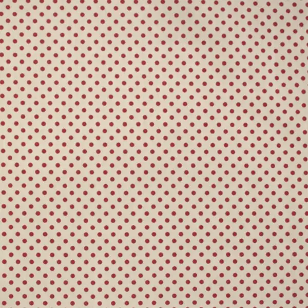 Polkadot Red, Tela Tramada Tilda Polkadot Red - colección Creating Memories - Ref 160085 — vista 1