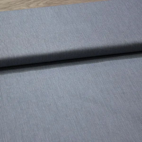 Tinystripe Blue, Tela Tramada Tilda Tinystripe Blue - colección Creating Memories - Ref 160070 — vista 3