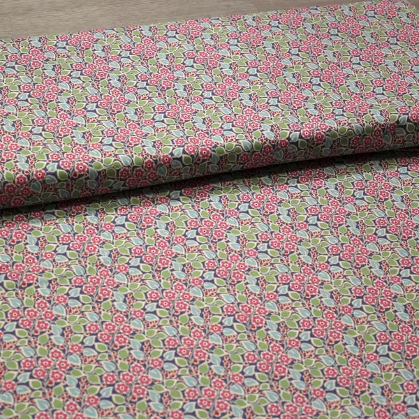 TopsyTurvy Blue, Tela Tilda TopsyTurvy Blue - colección Pie in the Sky - Ref 100490 — vista 3