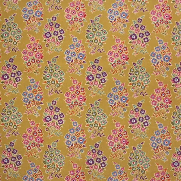 WillyNilly Mustar, Tela Tilda WillyNilly Mustard - colección Pie in the Sky - Ref 100485 — vista 1