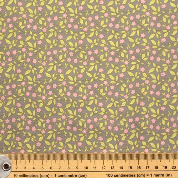 Tipsy Grey, Tela Tilda Tipsy Grey - colección Sunday Brunch Collection - Ref 110118 — vista 2