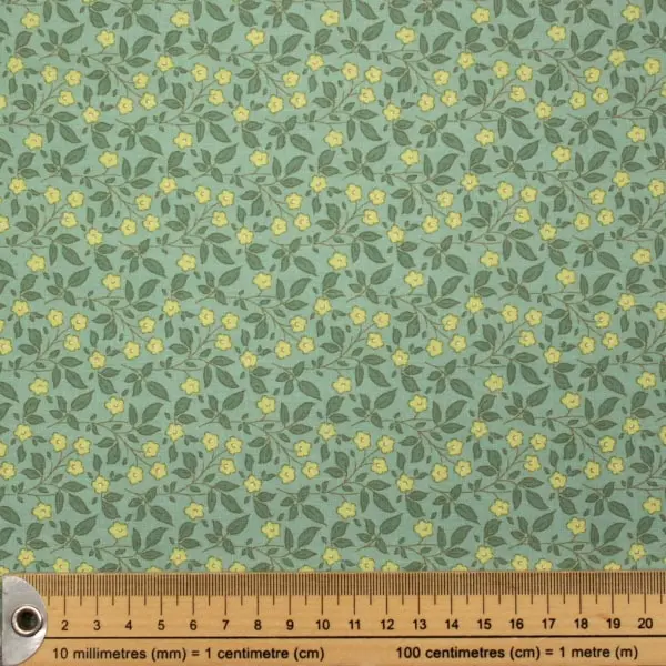 Tipsy Teal, Tela Tilda Tipsy Teal - colección Sunday Brunch Collection - Ref 110115 — vista 2