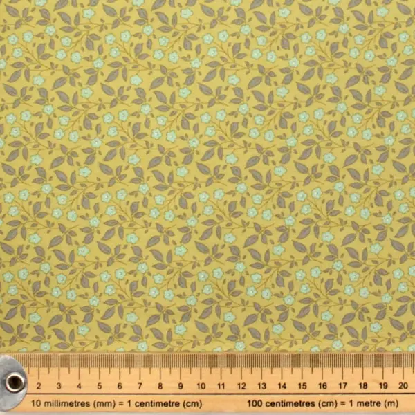 Tipsy Sour Yellow, Tela Tilda Tipsy Sour Yellow - colección Sunday Brunch Collection - Ref 110119 — vista 2