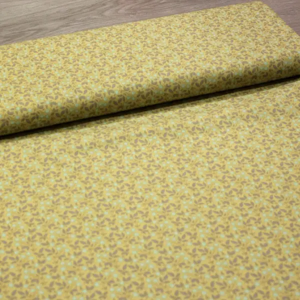 Tipsy Sour Yellow, Tela Tilda Tipsy Sour Yellow - colección Sunday Brunch Collection - Ref 110119 — vista 3