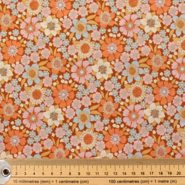 Lauren Caramel, Tela Tilda - colección Wallflower - Ref 100604 — vista 2