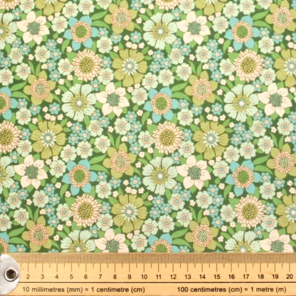 Lauren Green, Tela Tilda - colección Wallflower - Ref 100601 — vista 2