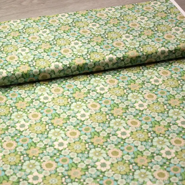 Lauren Green, Tela Tilda - colección Wallflower - Ref 100601 — vista 3