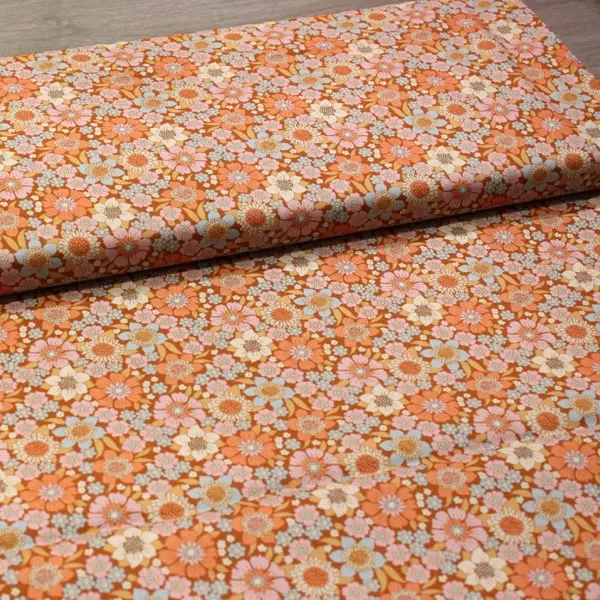 Lauren Caramel, Tela Tilda - colección Wallflower - Ref 100604 — vista 3