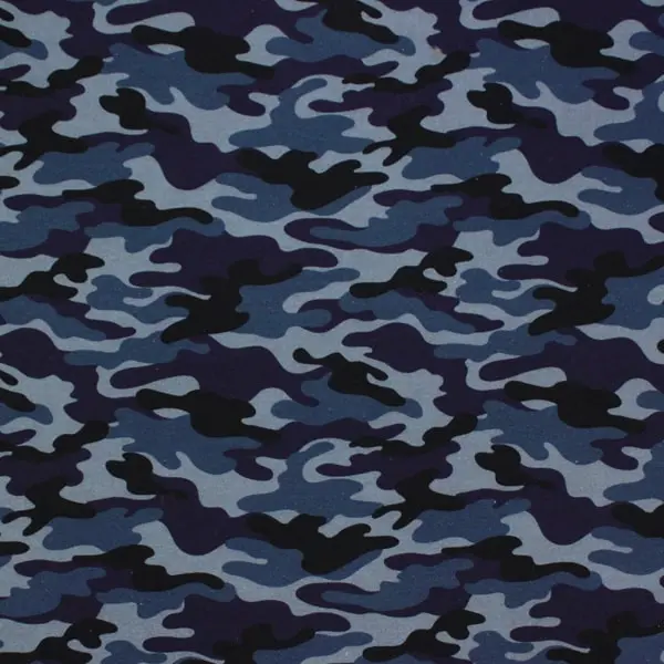 Camuflaje Azul, Estampado de camuflaje en tonos azules — vista 1