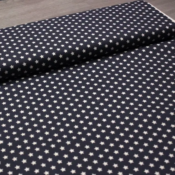 Marino Estrellas, Fondo azul marino navy con estrellas blancas — vista 3