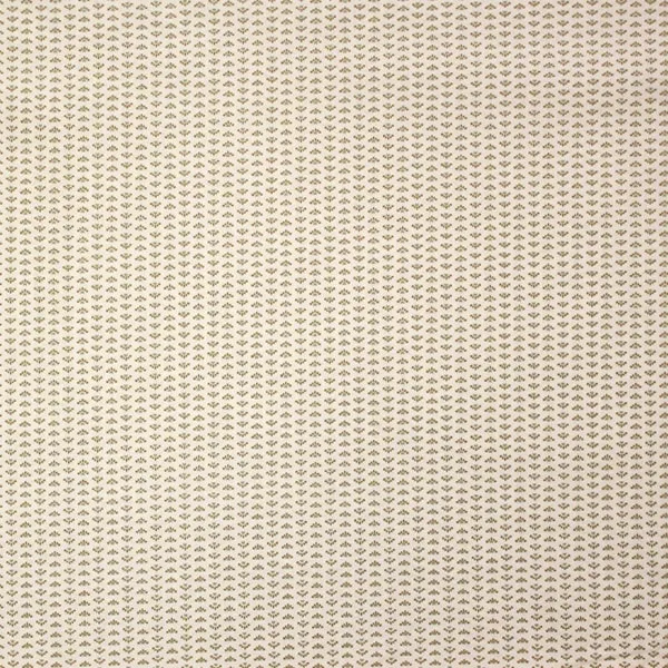 Tela de algodón Otoño Abanico estilo Country hojas caqui en forma de abanico de 150cm - Vista general