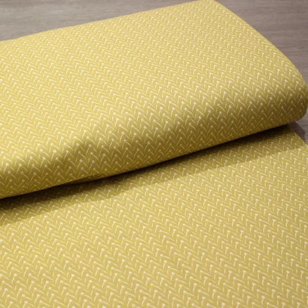 Pistacho, Tela con estampado geométrico en color pistacho — vista 3