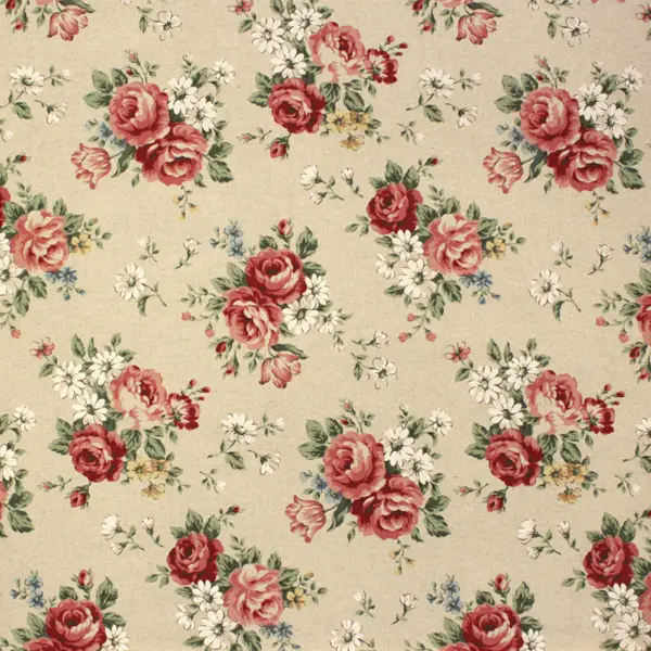 Cosmo Beige, Tela japonesa de algodón grueso de la colección Cosmo Textile — vista 1