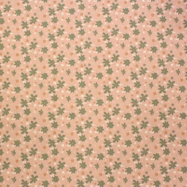 Flores Pastel, Flores en tonos pastel sobre fondo salmón