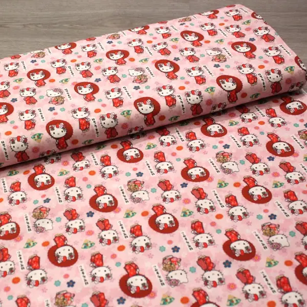 Kitty Oriental, La carismática Hello Kitty con kimono y parasol — vista 3