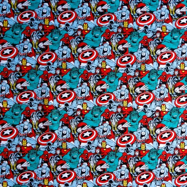 Marvel Power, Los héroes Marvel: Capitán América, Hulk, Flash, Spiderman — vista 1